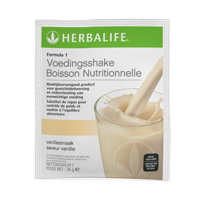 Herbalife Formule 1 vanille - 7 zakjes
